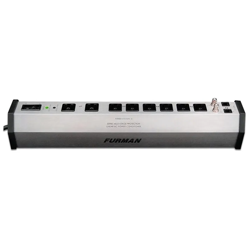 Low Price Furman Power PST-8 15A 8 Outlet Surge Suppressor Strip w/SMP, LiFT and EVS