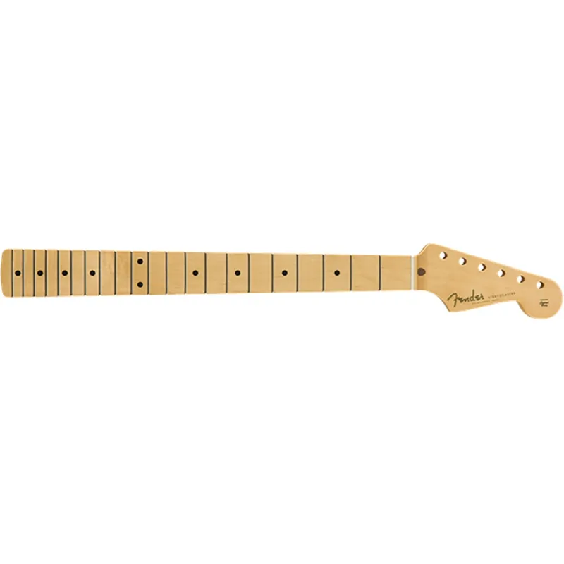 Fender Classic Player '50s Stratocaster Electirc Guitar Neck, 21 Medium Jumbo Frets, Maple, SoftVShape, Maple Fingerboard In Demand