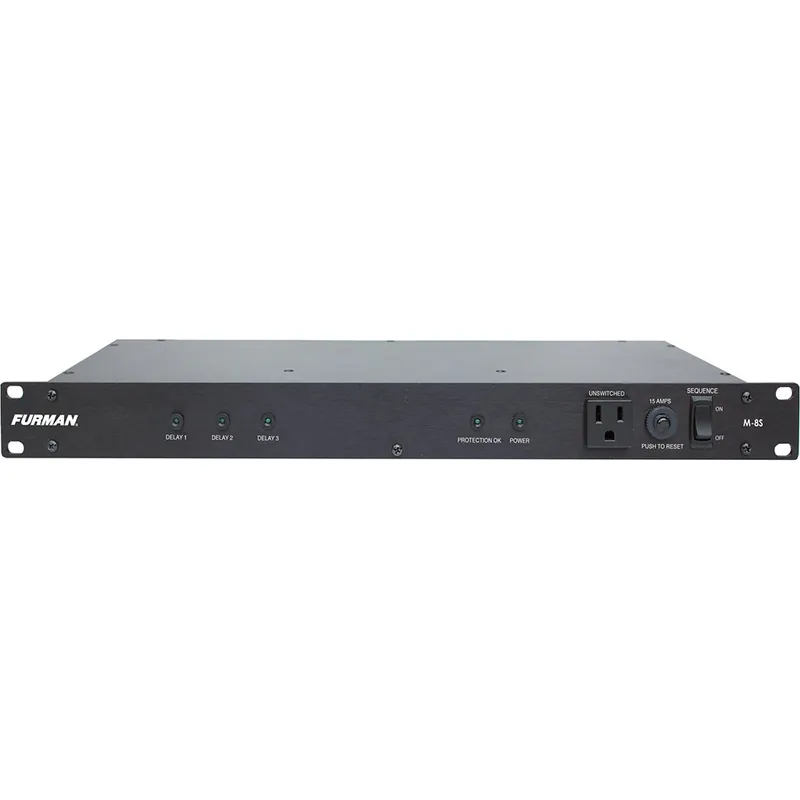 Money Back Guarantee Furman Power M-8S 15A Standard Power Conditioner with Sequencer M8S