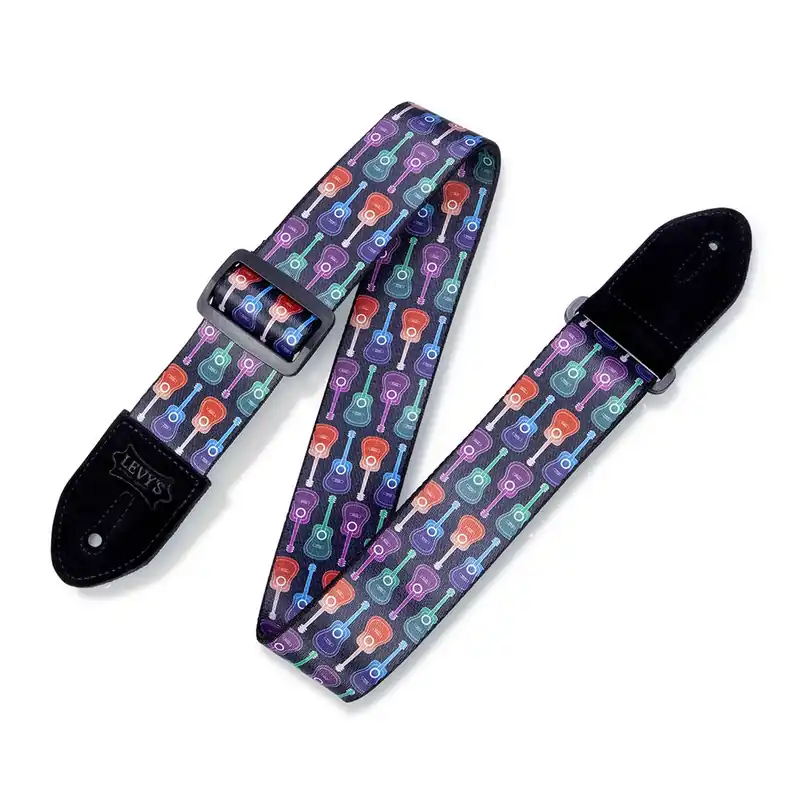 Levy's Leathers MP2-005 Print Series Acoustic Guitar Strap Express Delivery