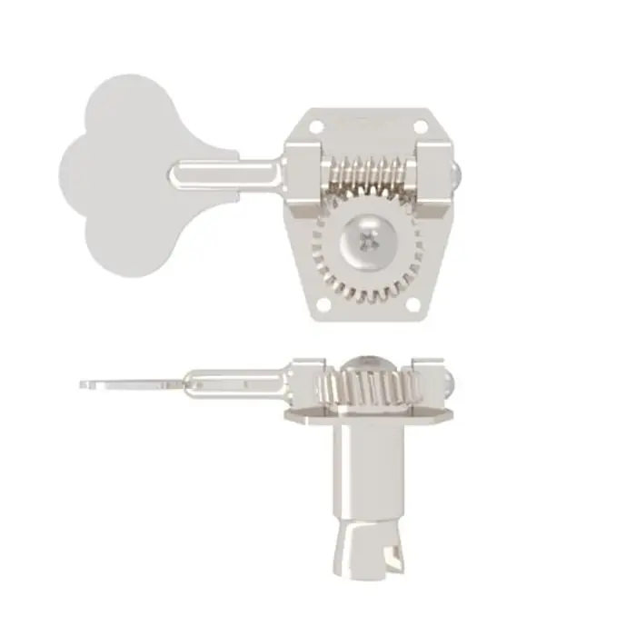 Hipshot 20110NT HB1 Bass Tuning Machine, Regular Key, Treble Side, Nickel Must Have