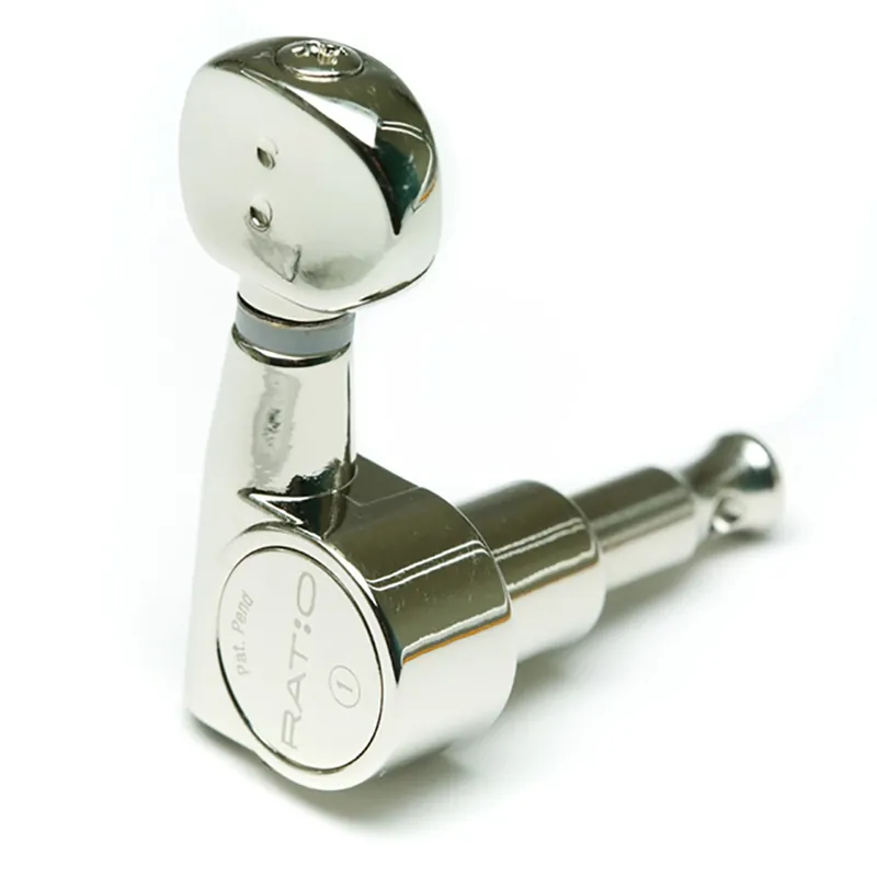 Discount Graph Tech PRN-2731-N0 Ratio Machine Heads - Electric 6 Inline Classic Nickel 2 Pin