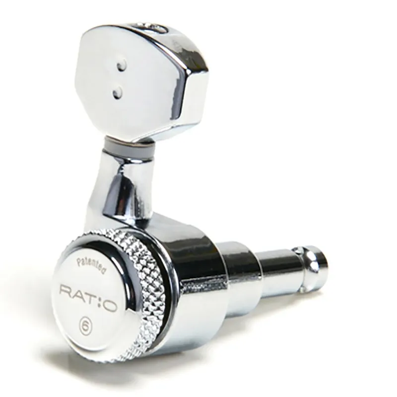 Graph Tech PRL-9721-C0 Ratio Tuned Electric Locking 6 Inline Staggered Post Must Have