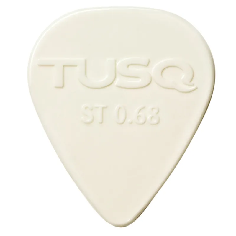 Graph Tech PQP-0068-W6 Tusq Standard Picks .68mm 6 Pack, Bright Tone Free Shipping