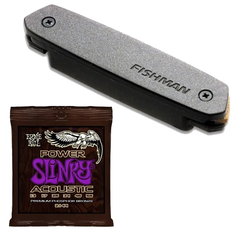 Fishman Neo-D Humbucker PRO-NEO-D02 Magnetic Soundhole Pickup with EB 2144 Power Hot Deal
