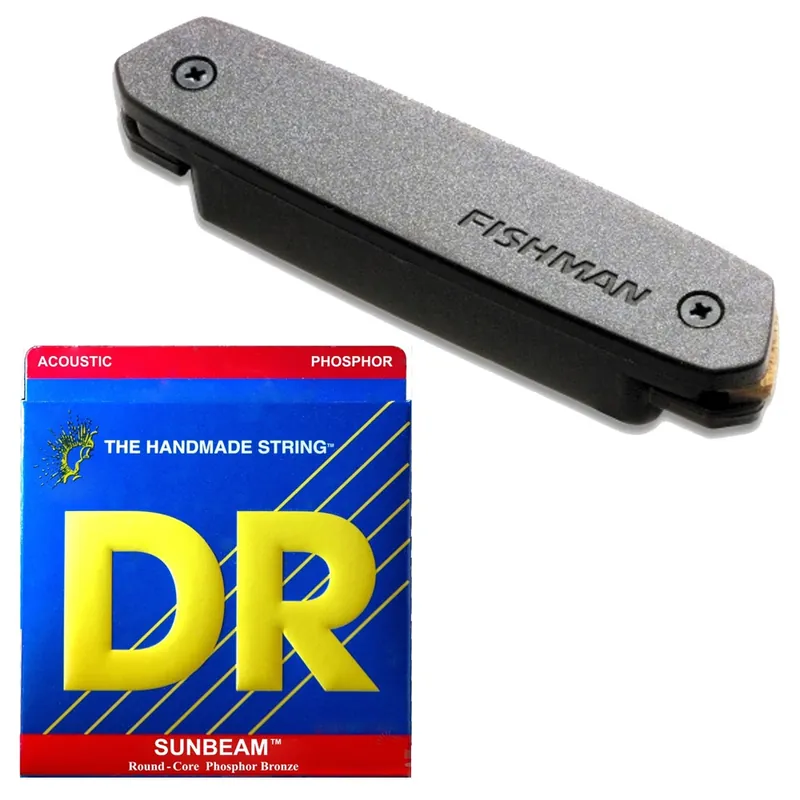 Fishman Neo-D Humbucker PRO-NEO-D02 Magnetic Soundhole Pickup with DRS RCA-11 M/ Instant Buy