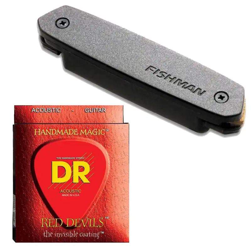 Fresh Stock Fishman Neo-D Humbucker PRO-NEO-D02 Magnetic Soundhole Pickup with DRS RDA-11 K3