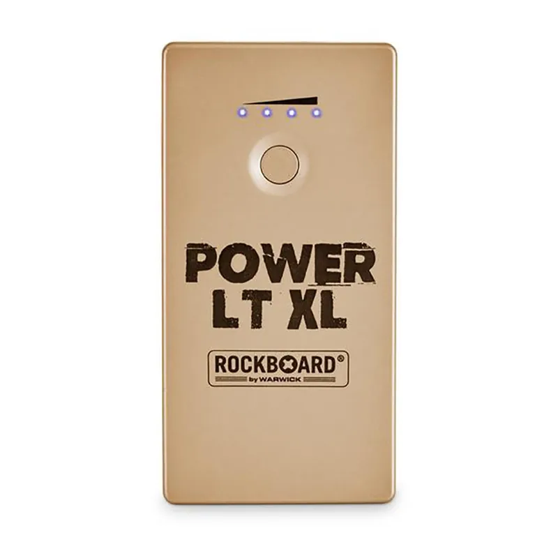 RockBoard Power LT XL Rechargeable Effects Pedal Mobile Power Bank, Other Gold Shop Now