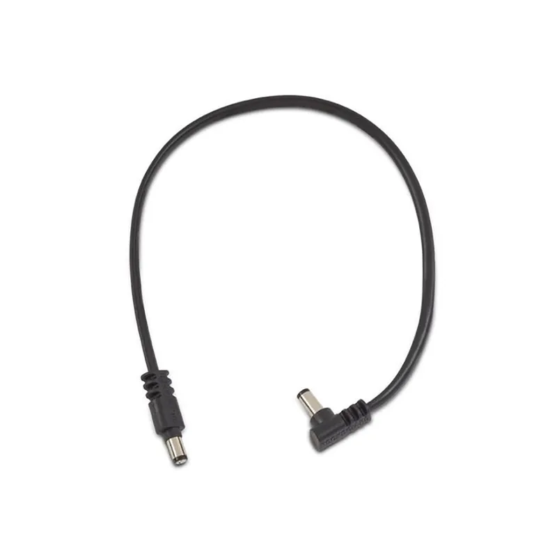 Popular RockBoard Flat Power Cable, 5.5 x 2.1, Black, 12 Inch, Right-Angle to Straight