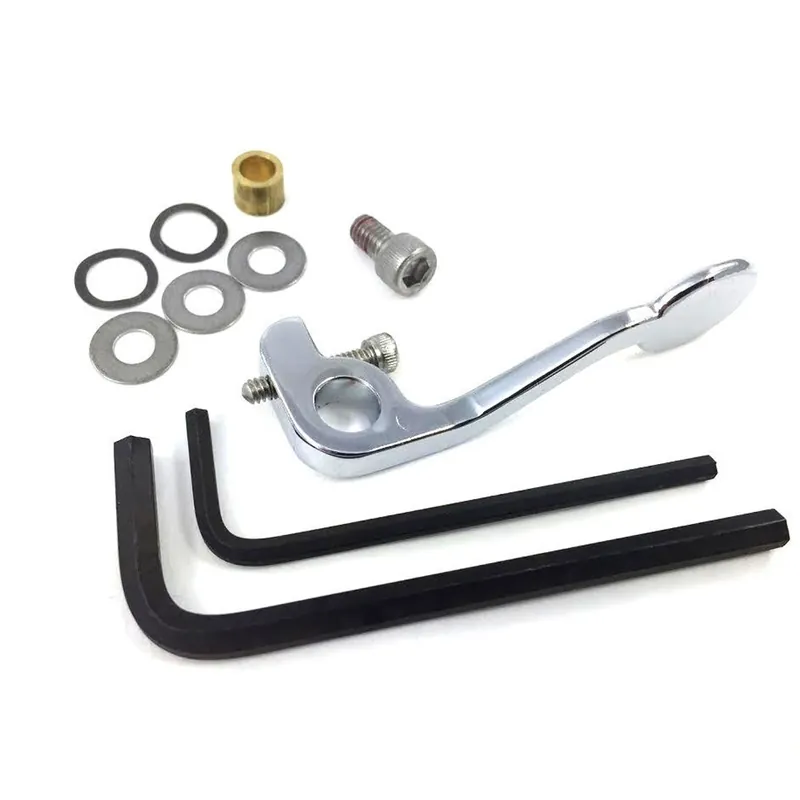 Hipshot 10105C DoubleStop Drop Lever Add-On, Chrome Viral