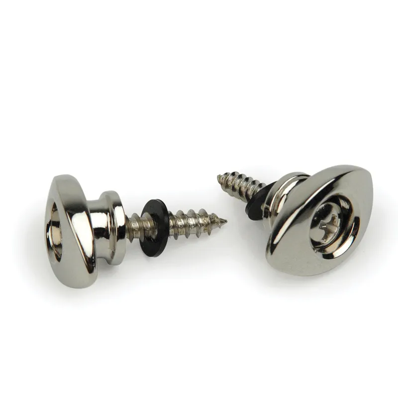 In Demand D'Addario Planet Waves PWEEP202 Elliptical End Pins, Chrome