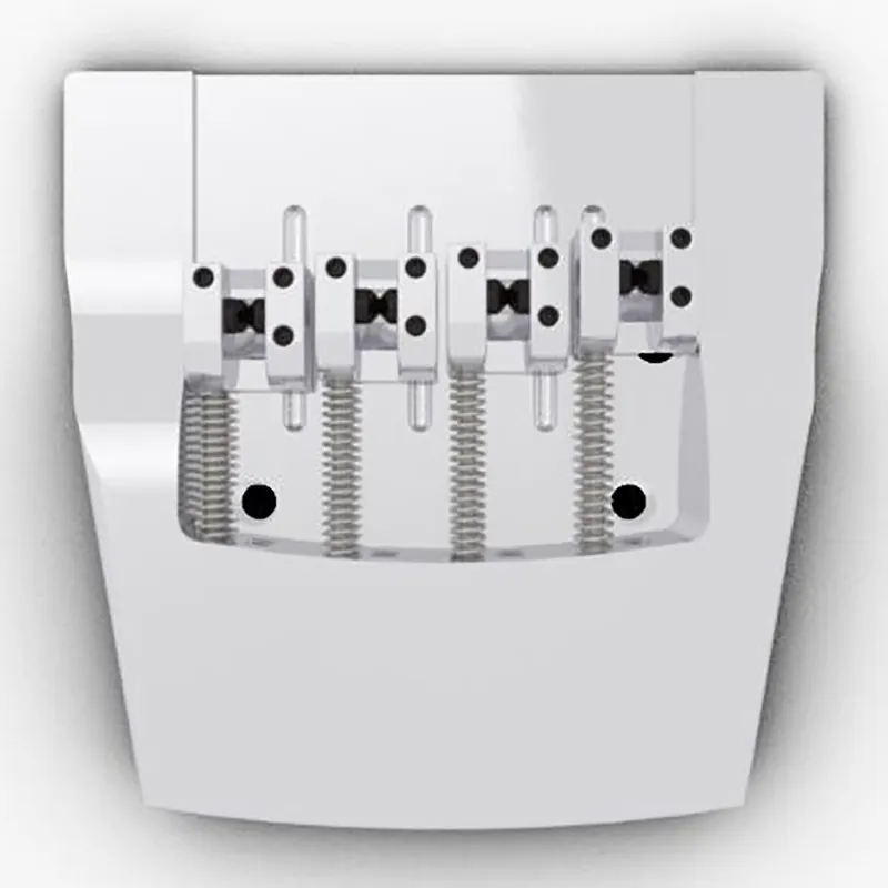 Hipshot 5RK400AC Rickenbacker 4-String Bass Replacement Bridge, Aluminum, Chrome Factory Price
