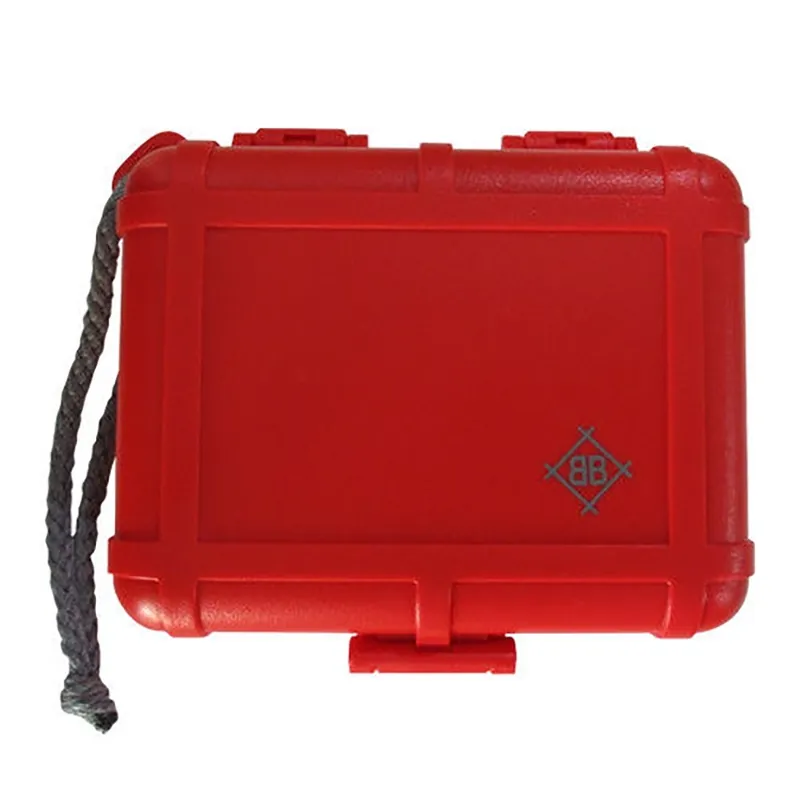 Stokyo Black Box DJ Needle Cartridge Case, Limited Edition Red with Grey Strap In Demand