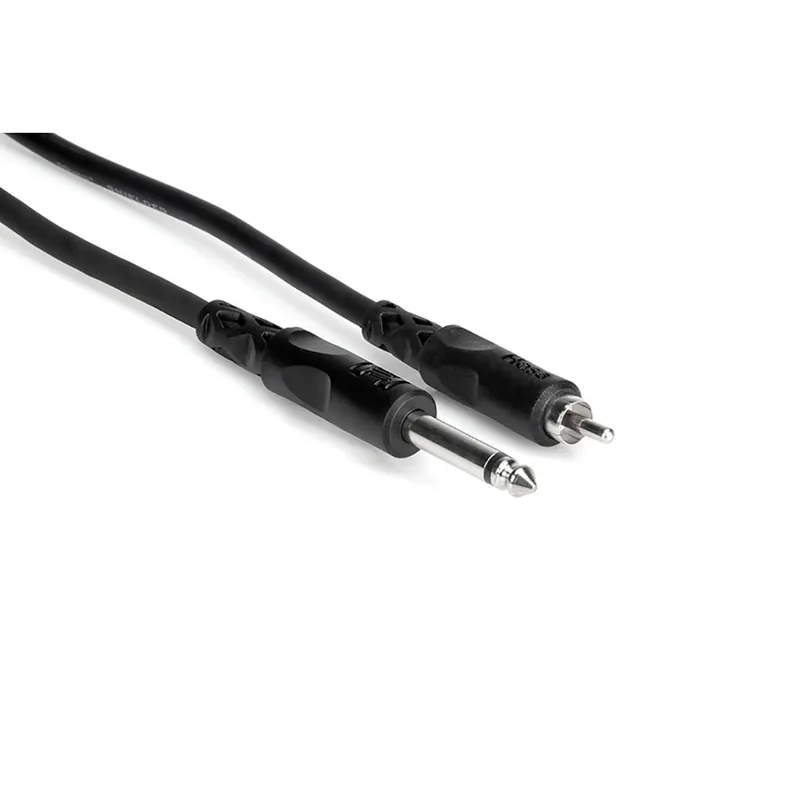 Free Shipping Hosa CPR-103 Unbalanced Interconnect, 1/4 in TS to RCA, 3 ft