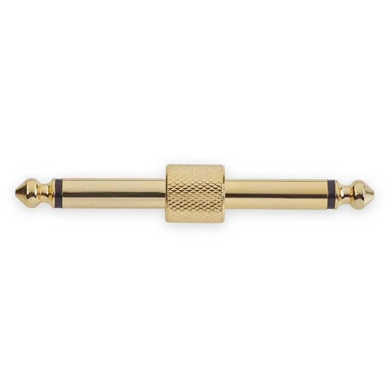 Low Price RockBoard by Warwick PC-S-GD Compact Pedal S Connector, Gold (12 mm / 1/2 )