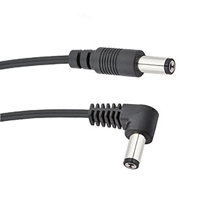 Voodoo Lab PPBAR-RS36 2.1mm Straight to Right Angle Barrel Cable, Standard (Center Negative) - 36in / 92cm Limited Time