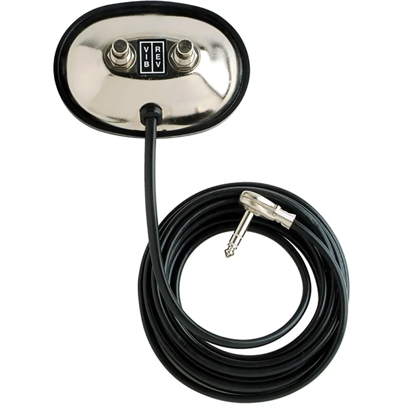 Fender 2-Button Vintage-Style Footswitch: Vibrato-Reverb (1/4Jack) Low Price