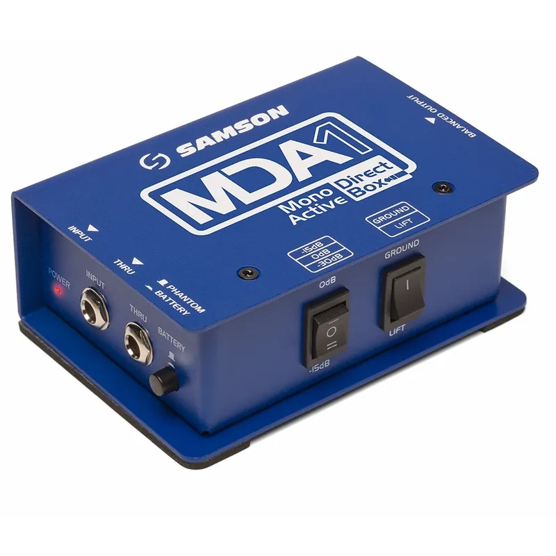 Trusted Brand Samson MDA1 Mono Active Direct Box