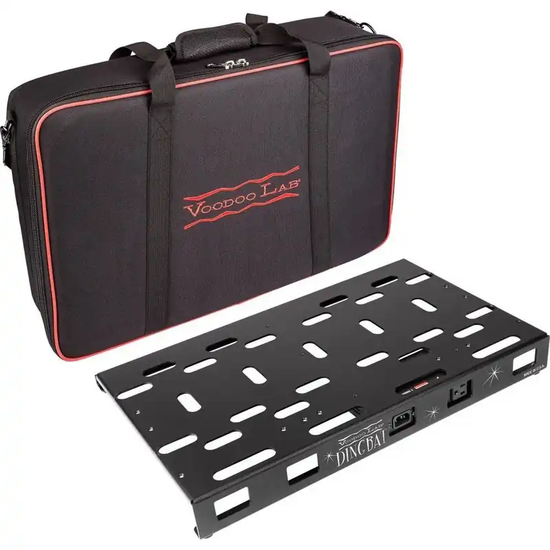 Seasonal Sale Voodoo Lab Dingbat Medium Pedalboard with Gig Bag and Mounting Brackets