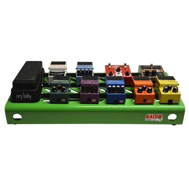 Gator Cases GPB-BAK-GR Large Pedal Board with Carry Bag - Green Finish Free Delivery
