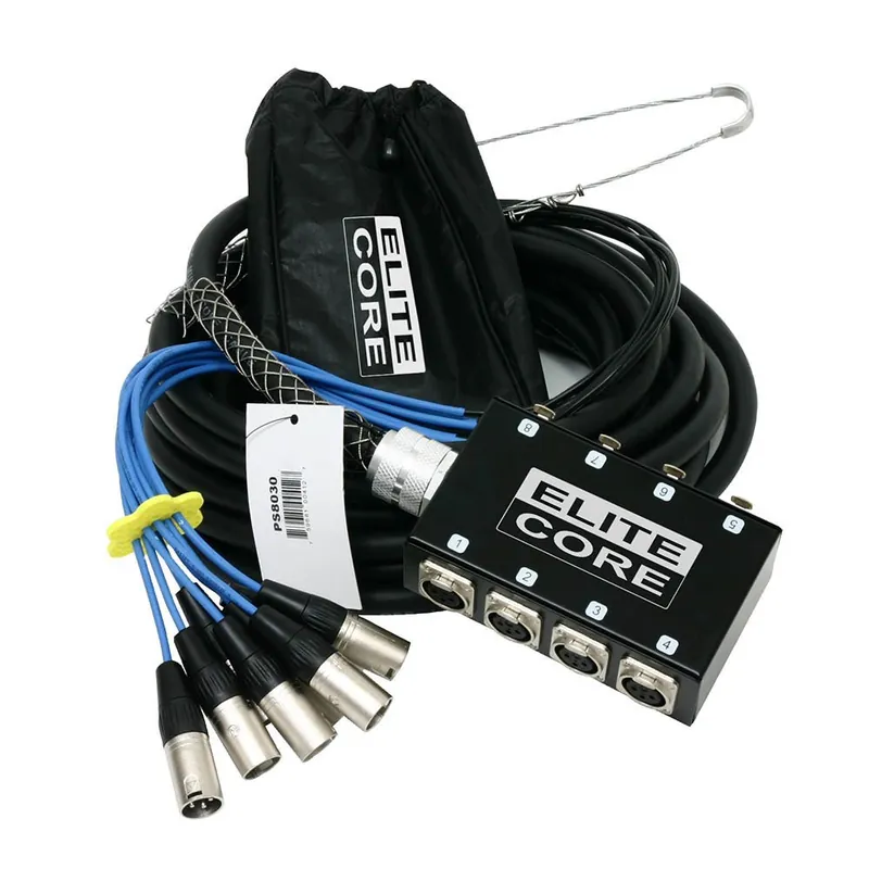 OSP Elite Core Audio PS8030 8 x 0 Stage Snake, 30 ft While Supplies Last