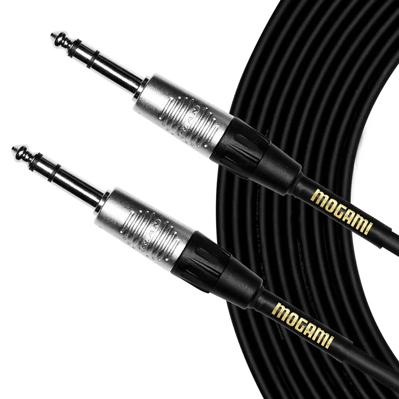 Viral Mogami CorePlus Cable, 1/4TRS to Same, Straight to Straight - 20 ft