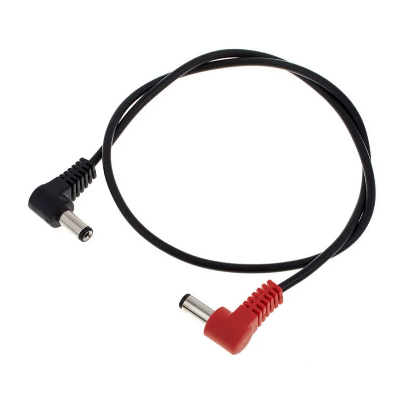 Luxury Voodoo Lab PPL6-R Pedal Power Cable, 2.1mm Right-Angle to 2.5mm Right-Angle - 18”