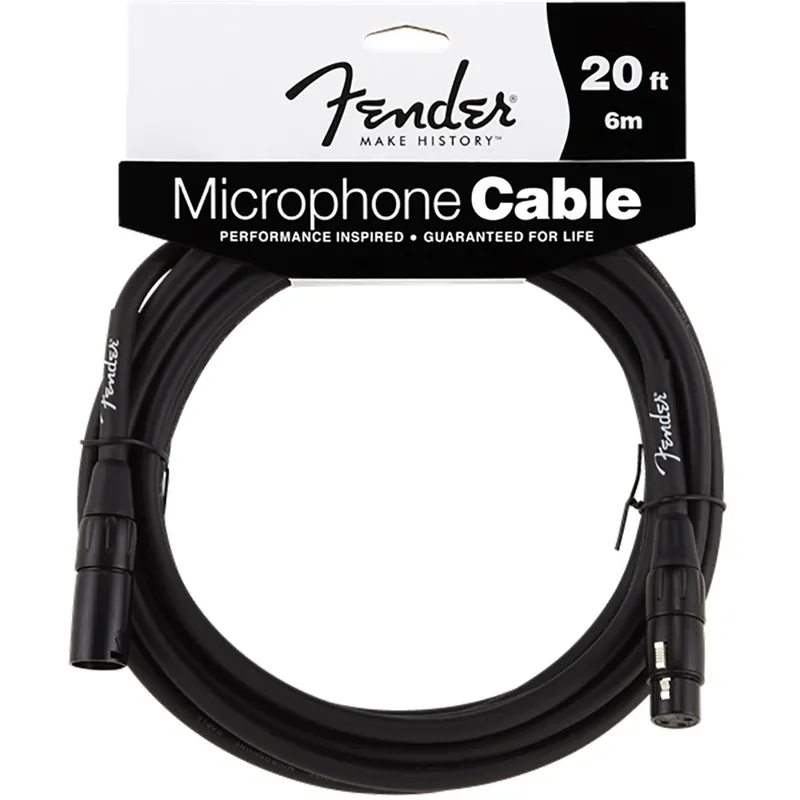 Fender Performance Series Microphone Cable - 20 ft Viral