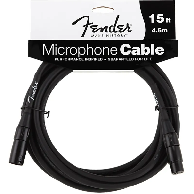 Fender Performance Series Microphone Cable - 15 ft Wholesale