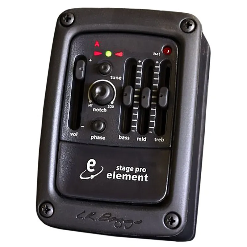 LR Baggs Stagepro Element Preamp/EQ with Chromatic Tuner Grab Now