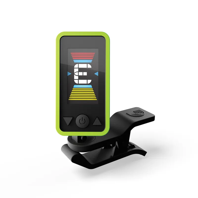 Planet Waves Eclipse Clip-On Tuner - Green Free Delivery