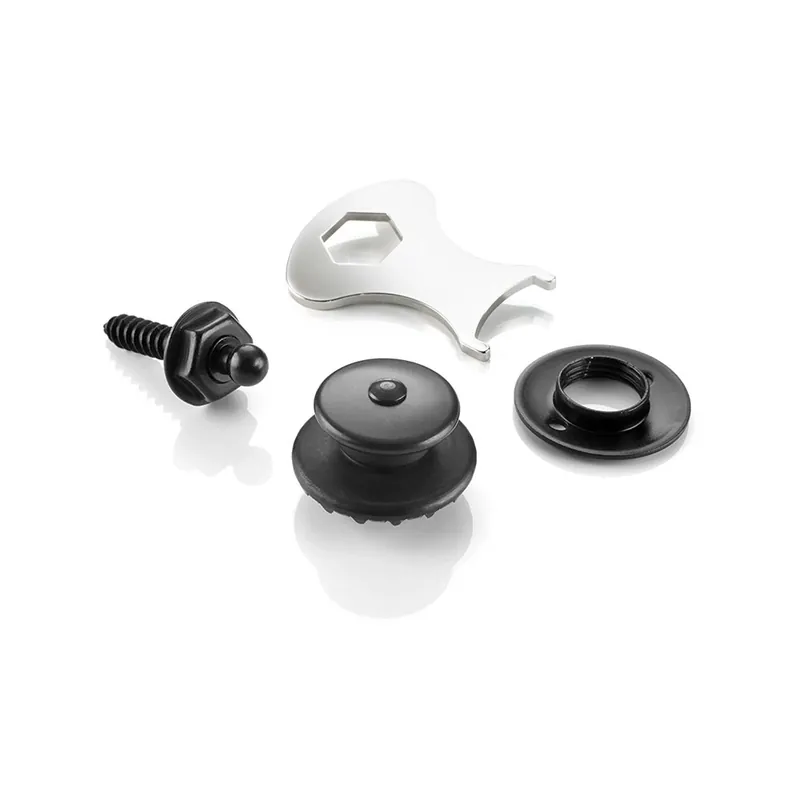 Loxx Strap Lock System for Electric Guitar/Bass - Black Same Day Shipping