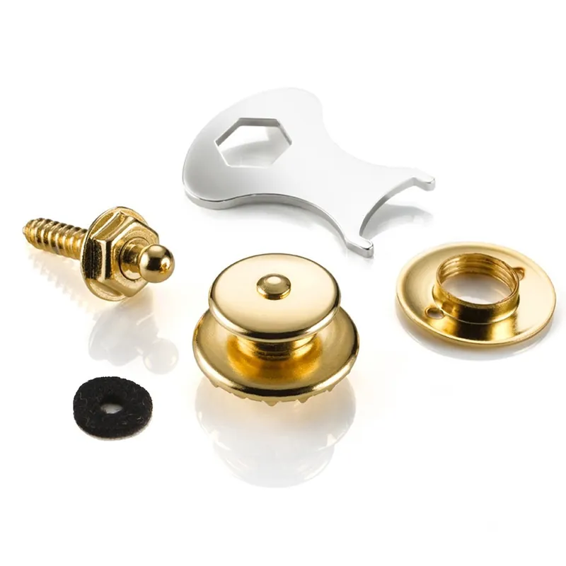 Loxx Strap Lock System for Electric Guitar/Bass - Gold New Arrival