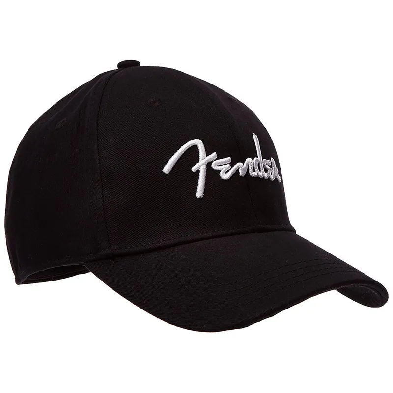 Fender Logo Stretch Cap, Black - Smal/Medium (S/M) Instant Buy