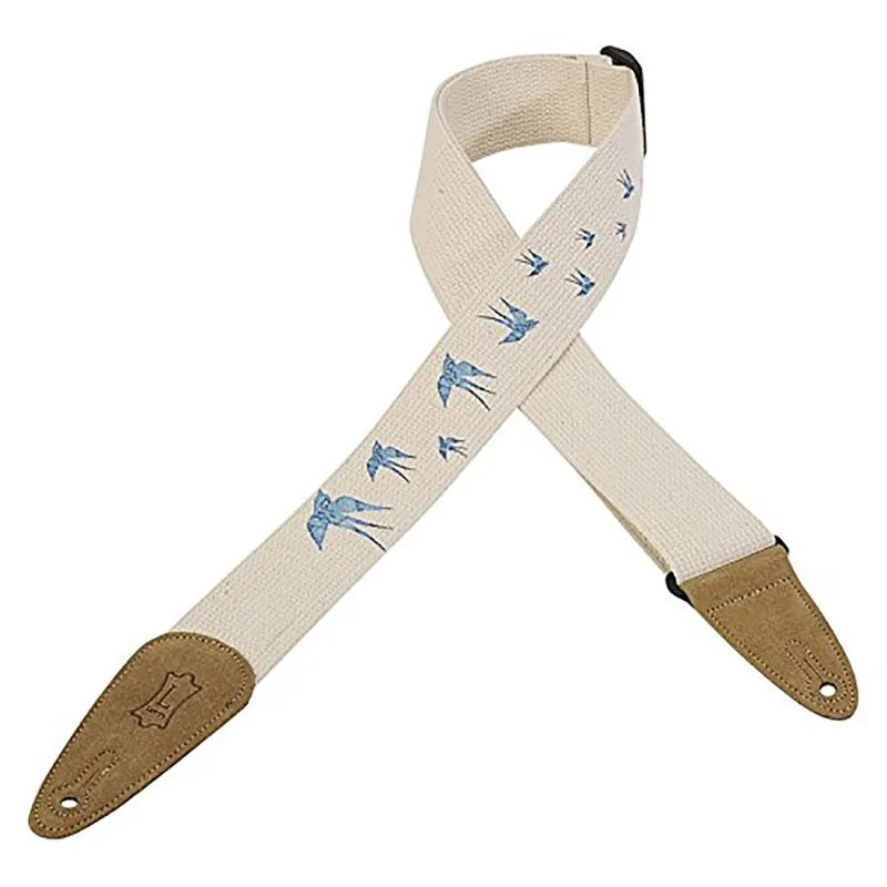 Levy's MC8U-006 2Blair Series Urban Prints Guitar Strap - Birds Authentic