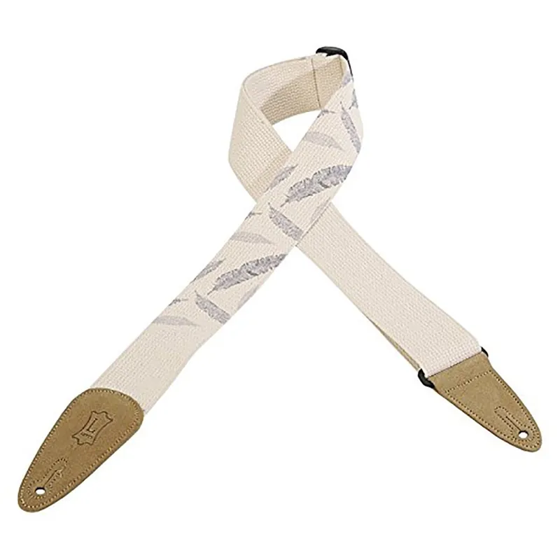 Crafted Levy's MC8U-007 2Blair Series Urban Prints Guitar Strap - Leaves