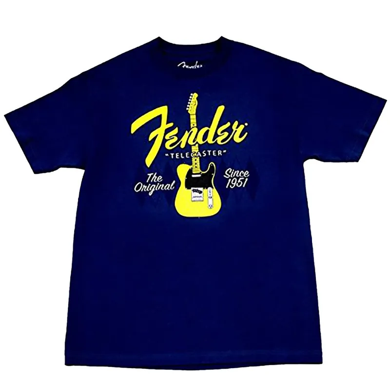 Fender Telecaster Since 1951 T-Shirt, Blue, Medium Today Only