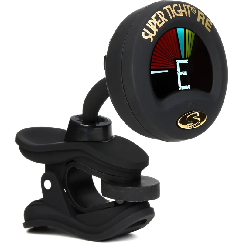 Snark ST-8 Super Tight Clip-On USB Rechargeable Chromatic Guitar Headstock Tuner Authentic