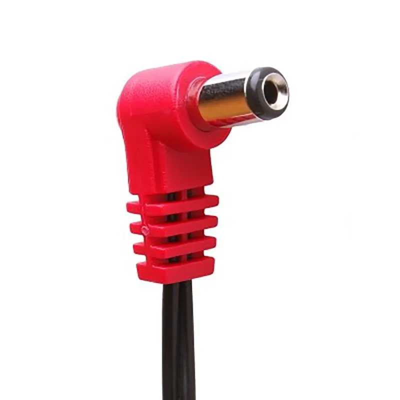 Fast Shipping Cioks 2050 Flex 2 50cm Center Positive 5.5/2.1mm DC Plug Cable (Red)