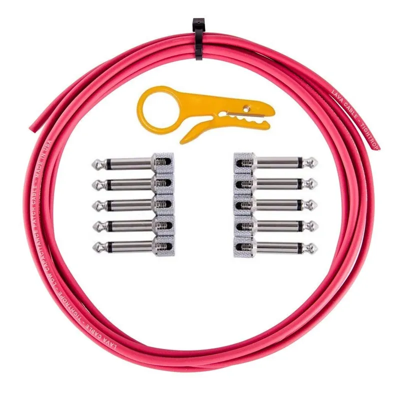 Lava Cable Standard Series Tightrope Solder-Free Kit (Red) Wholesale