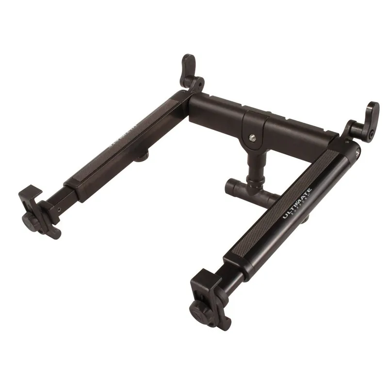 Deal Ultimate Support HYM100QR HyperMount QR Laptop and DJ Stand