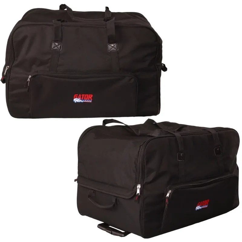 Today Only Gator Cases GPA-715 Rolling Speaker Bag (Pair)
