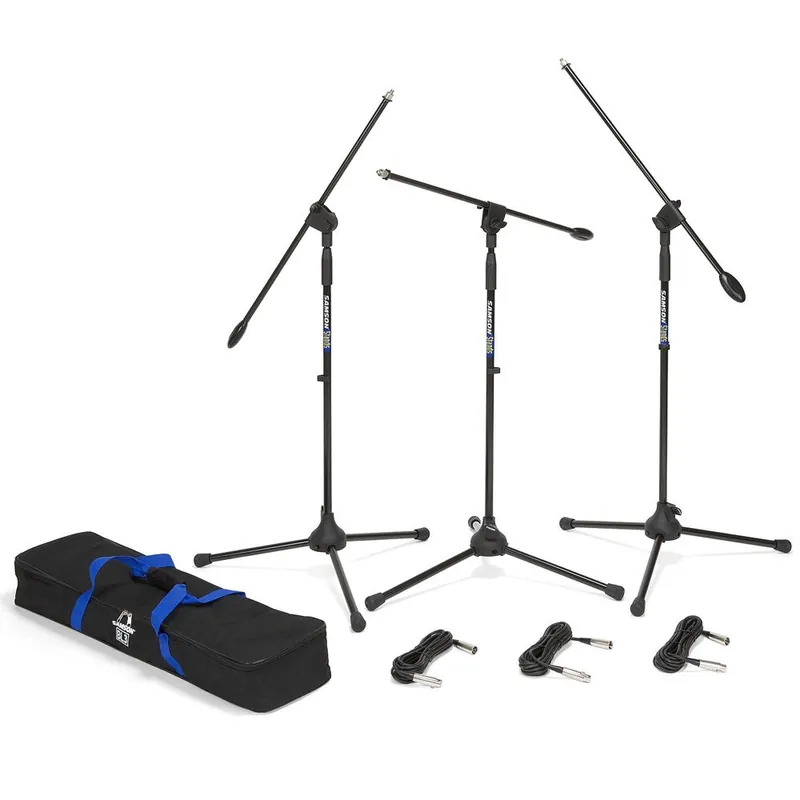 Samson BL3 VP Boom Stand and Cable 3-Pack Mega Sale