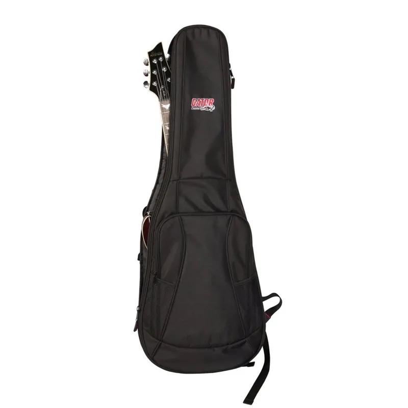 Crafted Gator GB-4G-ELECTRIC Electric Guitar Padded Gig Bag w/ Backpack Straps
