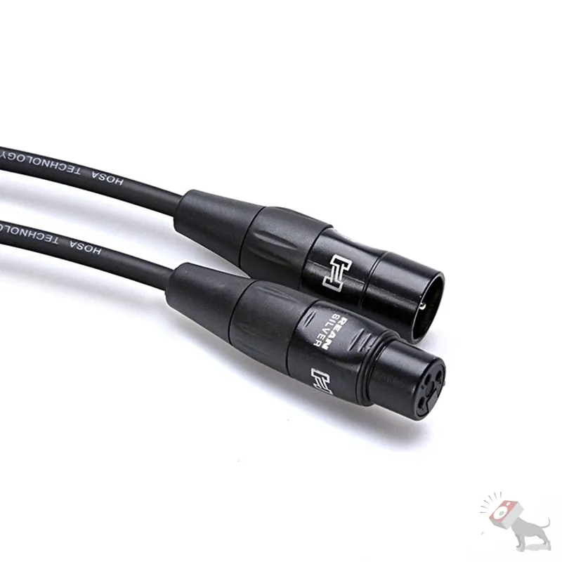Hosa HMIC-010 Pro Microphone Cable, REAN XLR3F to XLR3M, 10ft In Demand