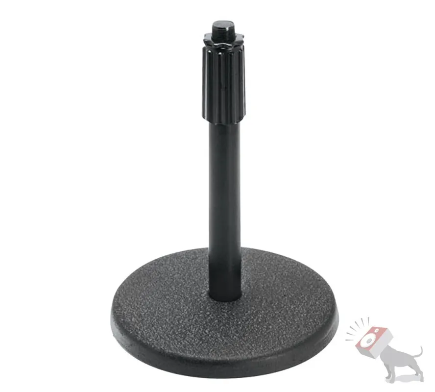 Money Back Guarantee On-Stage Stands DS7200B Desktop Microphone Desk Black Table Mic Stand
