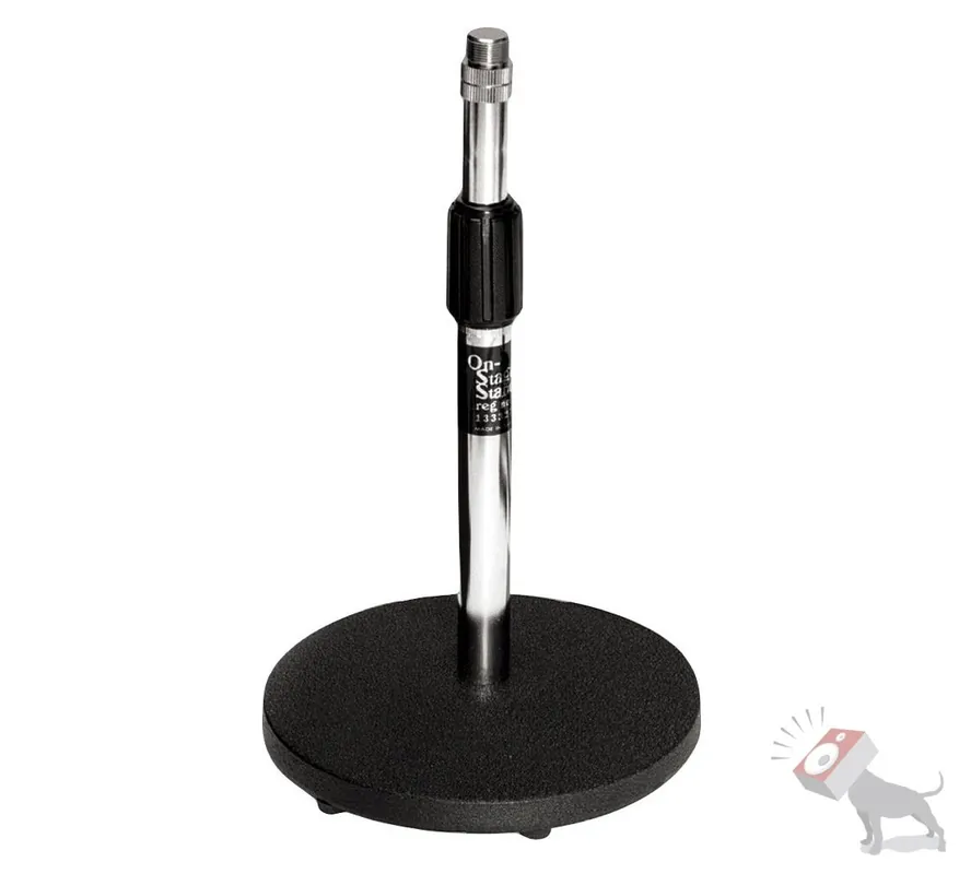 Time-Limited On-Stage Stands DS7200C Desktop Microphone Desk Chrome Table Mic Stand
