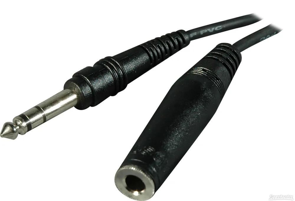 Hosa HPE-310 TRS 1/4Headphone Extension 10 ft Cable Male Female Wire HPE310 Save Now