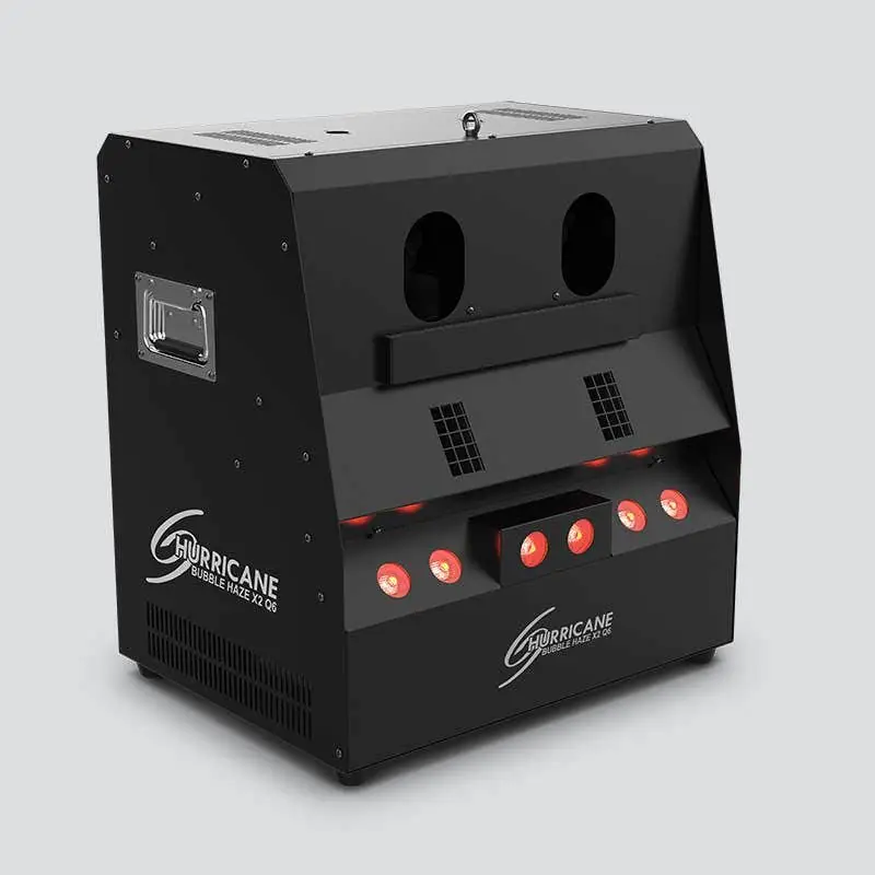 Sale Chauvet DJ Hurricane Bubble Haze X2 Q6 Multi-Purpose Atmospheric Machine with 6 LEDs