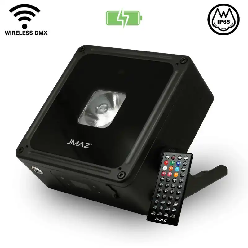 JMAZ Lighting MAD PAR BULLS IP 20W RGBA LED Battery-Powered Outdoor Uplight Latest